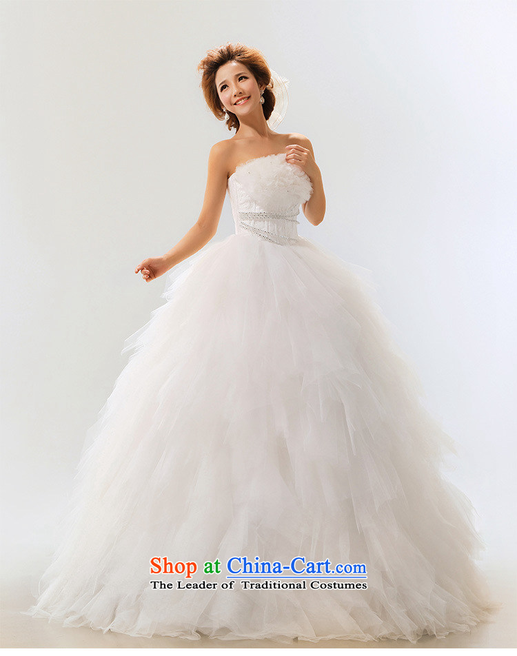 There is also a grand Korean optimize new palace lace wiping the chest straps Princess Bride wedding not XS5231 white S picture, prices, brand platters! The elections are supplied in the national character of distribution, so action, buy now enjoy more preferential! As soon as possible.