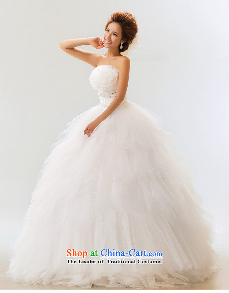 There is also a grand Korean optimize new palace lace wiping the chest straps Princess Bride wedding not XS5231 white S picture, prices, brand platters! The elections are supplied in the national character of distribution, so action, buy now enjoy more preferential! As soon as possible.