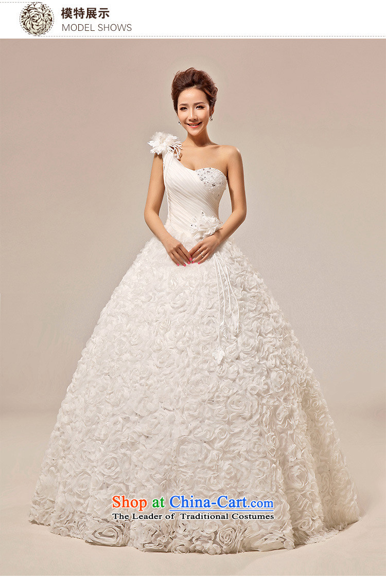 There is also optimized 8D wedding dresses Korean sweet Princess Bride to align the shoulder and chest XS5230 wedding pictures, price XL white, brand platters! The elections are supplied in the national character of distribution, so action, buy now enjoy more preferential! As soon as possible.
