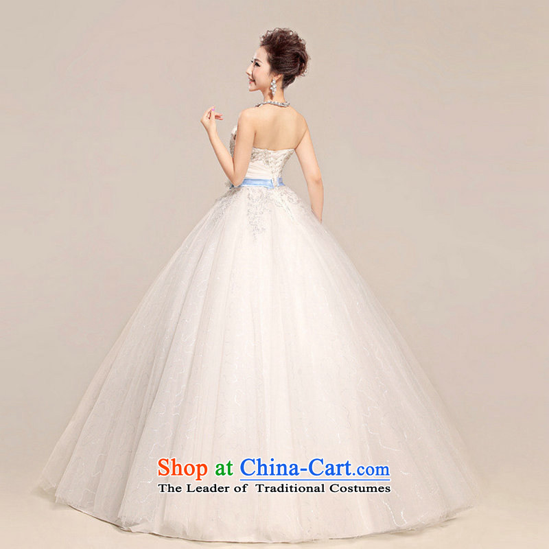 There is also optimized 8D wedding dresses Top Loin ribbon graphics with bore Jacob coltish wedding XS5222 white colored silk is optimized M , , , shopping on the Internet