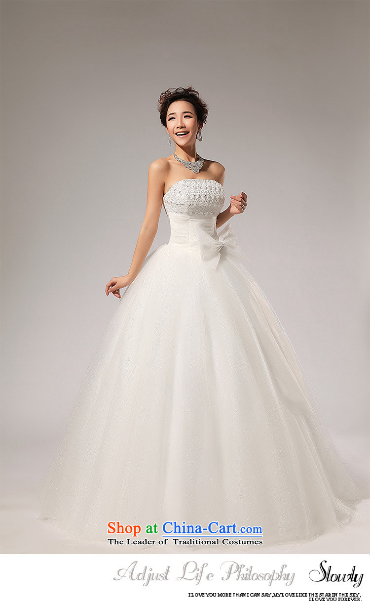 There is also a grand new optimize wedding anointed chest Korean wedding dress XS5219 White XXL picture, prices, brand platters! The elections are supplied in the national character of distribution, so action, buy now enjoy more preferential! As soon as possible.