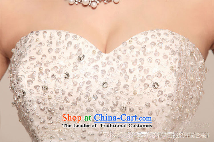 There is also a grand new optimized heart and chest flower waist waves Fung skirt wedding dress XS5218 white S picture, prices, brand platters! The elections are supplied in the national character of distribution, so action, buy now enjoy more preferential! As soon as possible.