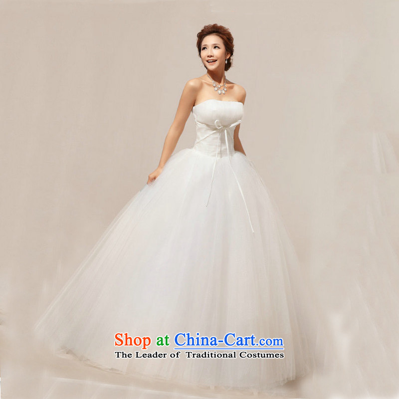 There is also a grand new optimize wedding anointed chest wedding dresses XS5217 sweet white XL, yet also optimize 8D , , , shopping on the Internet