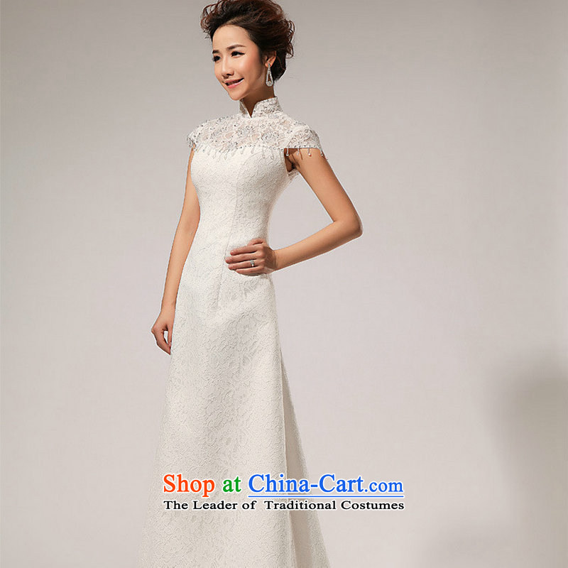 There is also optimized 8D word lace shoulder retro crowsfoot wedding dresses and sexy minimalist white XXL, XS5213 yet optimized color 8D , , , shopping on the Internet