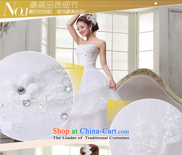 Embroidered Bride Korean is sweet princess dress 2015 new alignment with chest retro niba wedding White M pictures, prices, brand platters! The elections are supplied in the national character of distribution, so action, buy now enjoy more preferential! As soon as possible.
