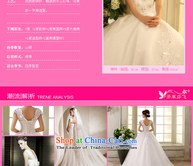 There is embroidered wedding in spring and summer 2015 new bride wedding dress a field package shoulders lace V-neck to align the Korean style wedding dress White XXL picture, prices, brand platters! The elections are supplied in the national character of distribution, so action, buy now enjoy more preferential! As soon as possible.