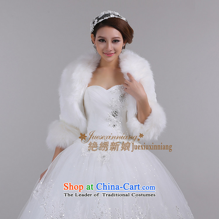 Embroidered Bride Korean is striped jacket Imitated leather fur coats grass in the rabbit wool long jacket, bridal shawl PJ69 picture, prices, brand platters! The elections are supplied in the national character of distribution, so action, buy now enjoy more preferential! As soon as possible.
