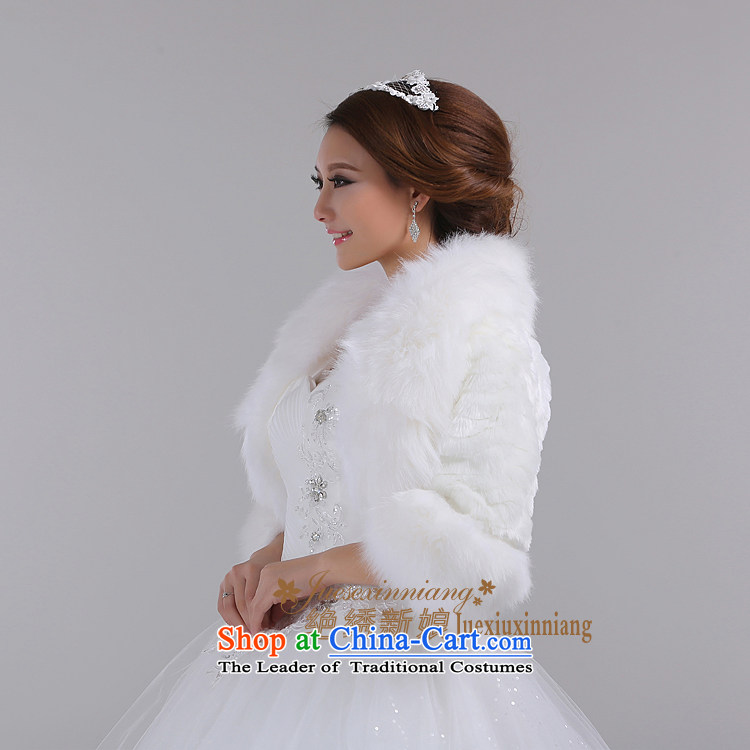 Embroidered Bride Korean is striped jacket Imitated leather fur coats grass in the rabbit wool long jacket, bridal shawl PJ69 picture, prices, brand platters! The elections are supplied in the national character of distribution, so action, buy now enjoy more preferential! As soon as possible.