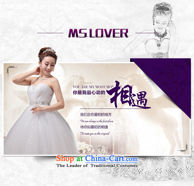  The Korean version of the new mslover asymmetrical Crystal Flower lace The Princess Bride Sau San video thin and chest straps to wedding 0025 m White 2 feet) of PUERTORRICANS waist picture, prices, brand platters! The elections are supplied in the national character of distribution, so action, buy now enjoy more preferential! As soon as possible.