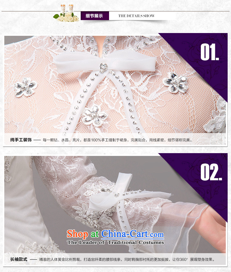  Royal Princess temperament of the Sau San mslover wedding to align the long-sleeved wedding custom Wedding 0026 M L2 Tape waistline white 2) Picture, prices, brand platters! The elections are supplied in the national character of distribution, so action, buy now enjoy more preferential! As soon as possible.