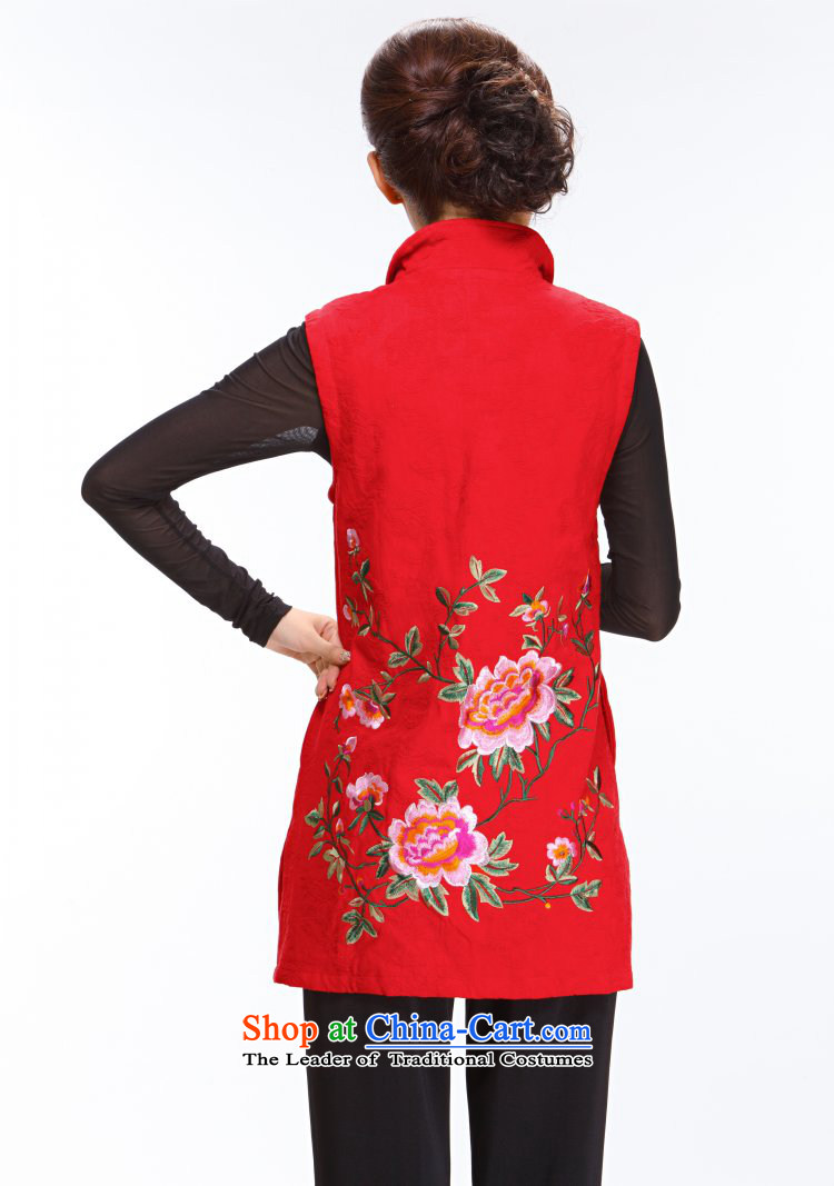 Ms. Tang Dynasty Winter 2013 new elderly mother ma folder jacket Tang Women's clothes J-mj05 red 3XL picture, prices, brand platters! The elections are supplied in the national character of distribution, so action, buy now enjoy more preferential! As soon as possible.