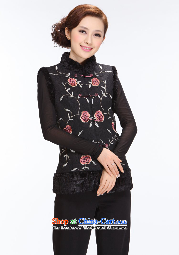 Ms. Tang Dynasty Winter 2013 new elderly mother ma folder jacket Tang Women's clothes J-mj04 black L picture, prices, brand platters! The elections are supplied in the national character of distribution, so action, buy now enjoy more preferential! As soon as possible.