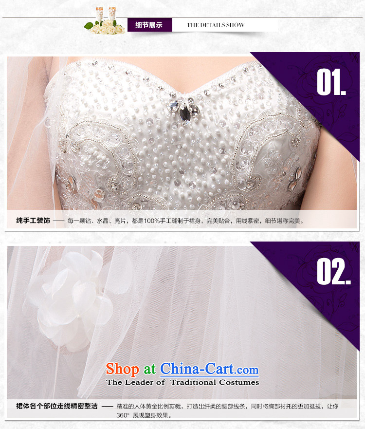 Mslover Korean wedding temperament and chest nail Pearl Sau San Princess ultra-fung petticoats bride to align the strap Wedding 0036 M  M 2 feet of white waist pictures, prices, 1) Brand platters! The elections are supplied in the national character of distribution, so action, buy now enjoy more preferential! As soon as possible.