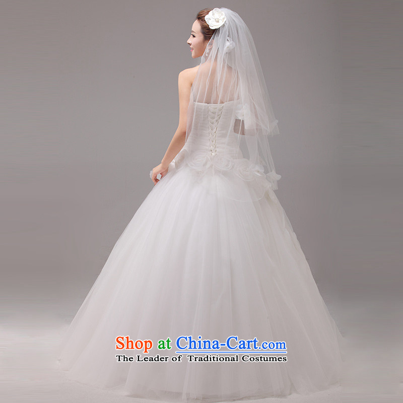  The asymmetric design flower mslover Princess Bride Korean anointed chest straps to align the wedding 2225 ivory s name, Lisa (MSLOVER) , , , shopping on the Internet