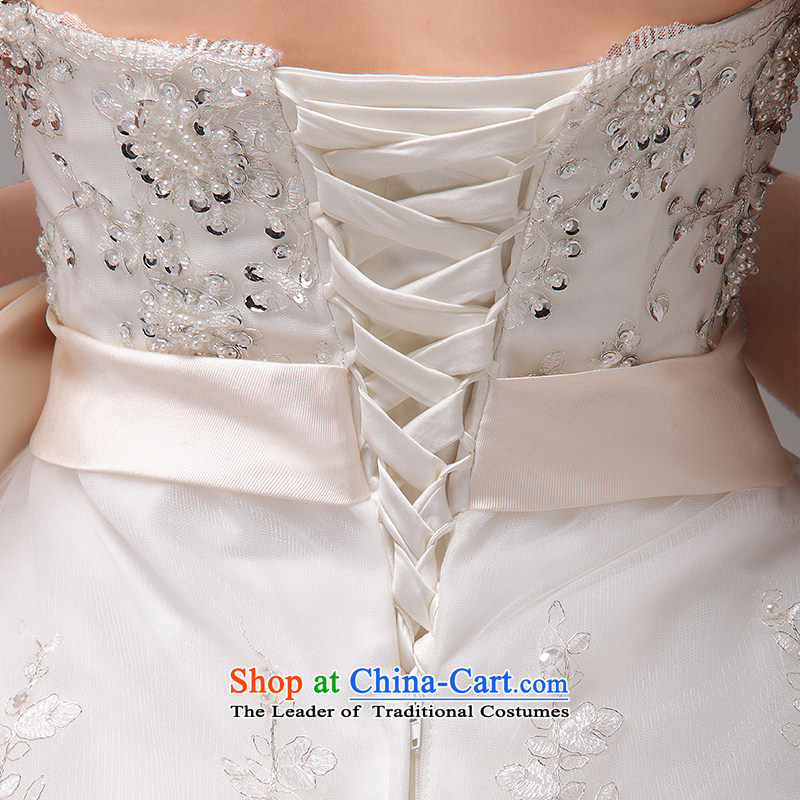Mslover Korean Wedding Top Loin of Princess Bride and chest straps to wedding pregnant women wedding 2 519 m 2 feet XL( white waist 3) Name of Lisa (MSLOVER) , , , shopping on the Internet
