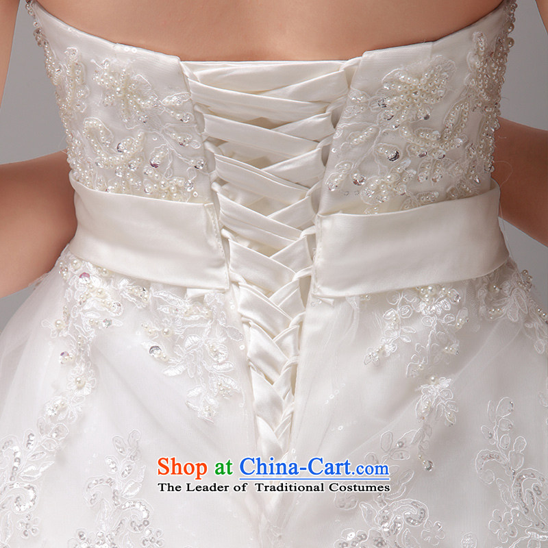  The new graphics temperament mslover thin Korean Top Loin of pregnant women to align the wedding of Sau San tie bridal lace anointed chest Wedding 2261 M  L2 Tape waistline white 2) Name of Lisa (MSLOVER) , , , shopping on the Internet