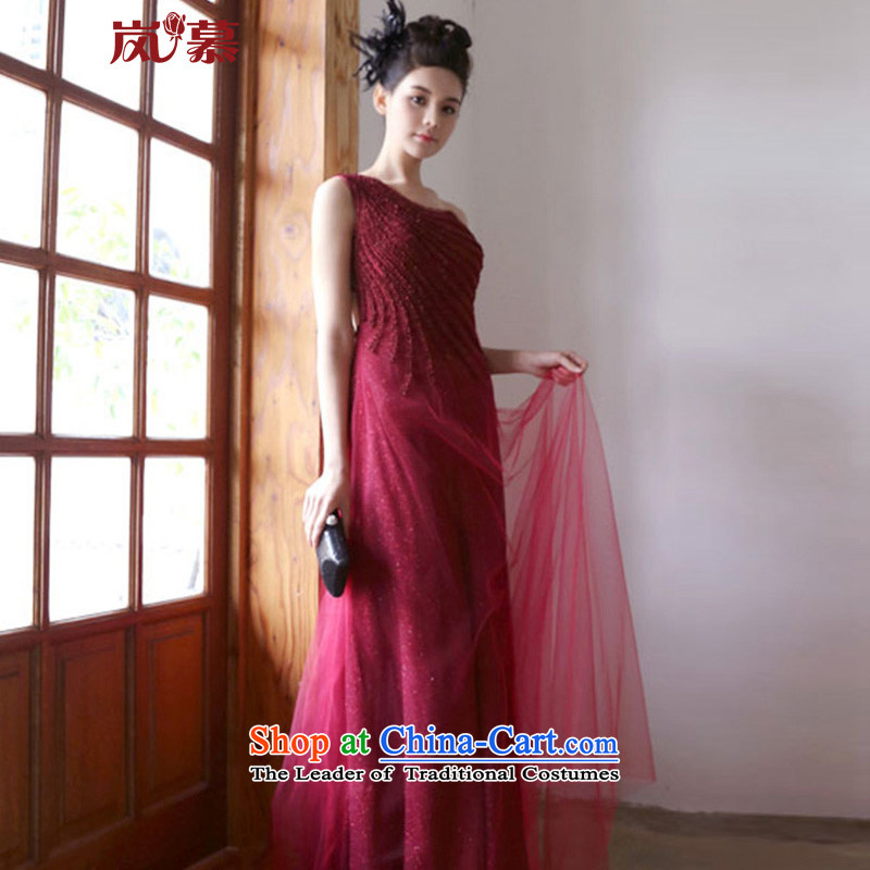  The promotion of the new proposals LAURELMARY, shoulder the new bride dress nights at reception serving contemporary evening drink gift clothing as figure as the size of the color of the sponsors the , , , shopping on the Internet