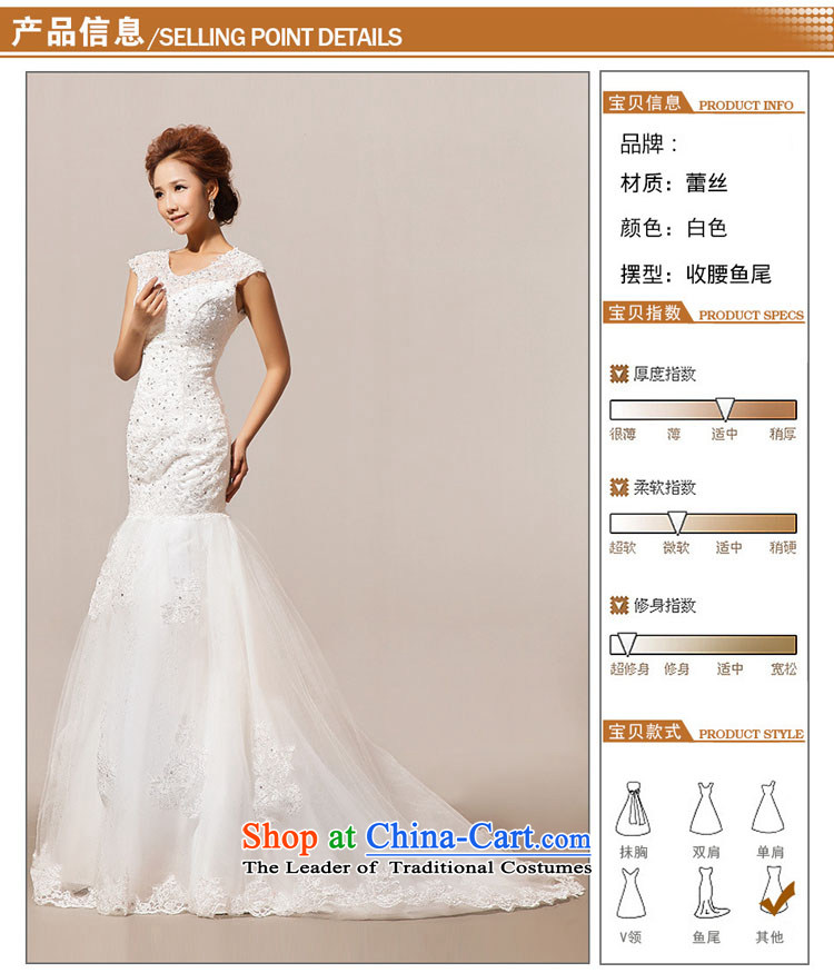 Optimize Hong-wedding dresses new Word 2014 luxury shoulder lace tail align to the princess straps XS7018 wedding m White XL Photo, prices, brand platters! The elections are supplied in the national character of distribution, so action, buy now enjoy more preferential! As soon as possible.