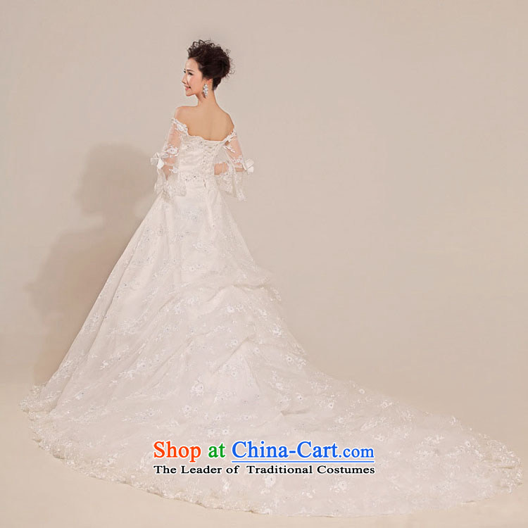 Optimize Hong-wedding tail new stylish anointed chest lace Sau San bon bon skirt long tail XS7028 white L picture, prices, brand platters! The elections are supplied in the national character of distribution, so action, buy now enjoy more preferential! As soon as possible.
