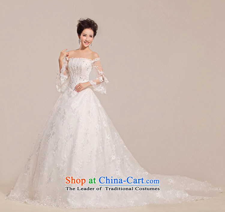 Optimize Hong-wedding tail new stylish anointed chest lace Sau San bon bon skirt long tail XS7028 white L picture, prices, brand platters! The elections are supplied in the national character of distribution, so action, buy now enjoy more preferential! As soon as possible.