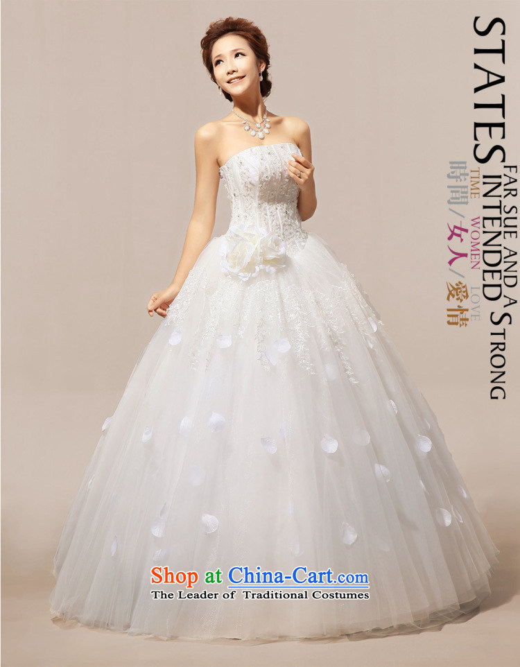 Optimize video new spring and summer 2014 Korean wiping the chest straps to align the diamond wedding dresses XS7037 marriages m White XL Photo, prices, brand platters! The elections are supplied in the national character of distribution, so action, buy now enjoy more preferential! As soon as possible.
