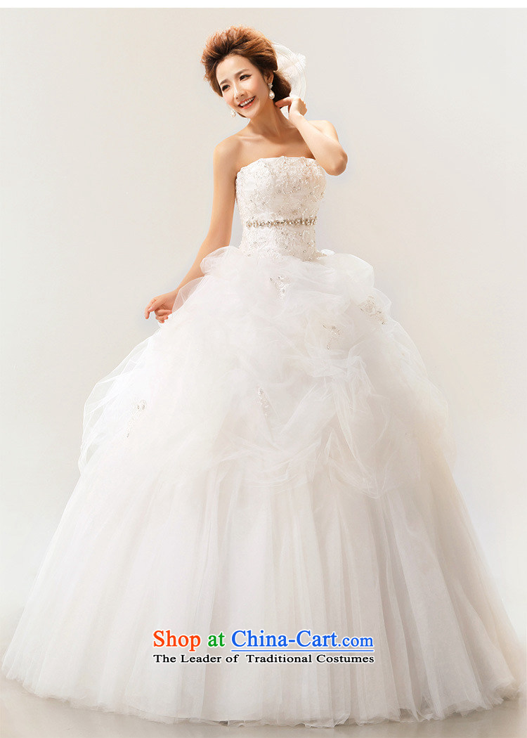 Optimize Hong-spring and summer 2014 new wedding dresses Korean alignment with chest strap white diamond wedding princess XS7108 trailing white S picture, prices, brand platters! The elections are supplied in the national character of distribution, so action, buy now enjoy more preferential! As soon as possible.