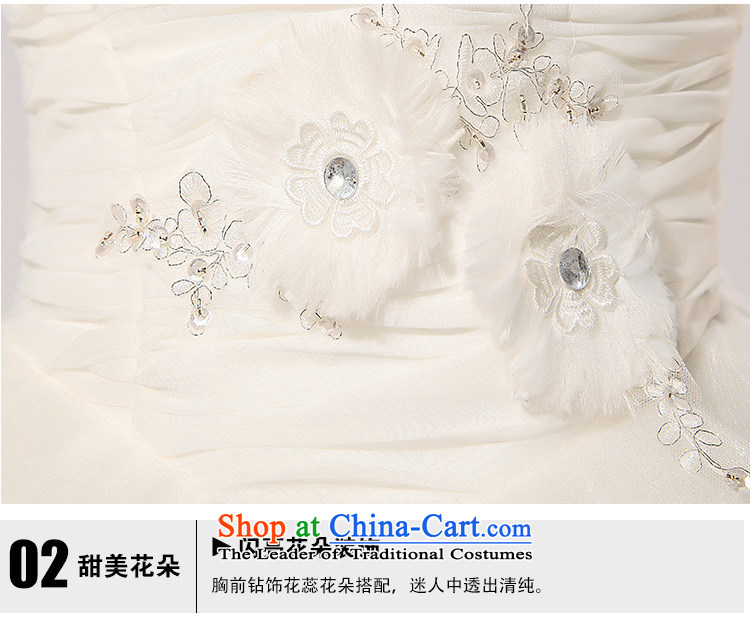 Optimize video new shoulder straps manually take Korean wedding dress XS7169 m White XL Photo, prices, brand platters! The elections are supplied in the national character of distribution, so action, buy now enjoy more preferential! As soon as possible.