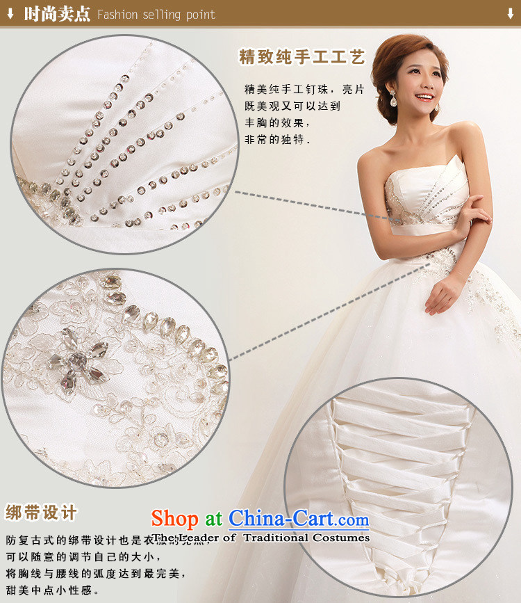 Optimize the new Korean Hong-wiping the chest to marriages wedding dresses XS7168 m White XL Photo, prices, brand platters! The elections are supplied in the national character of distribution, so action, buy now enjoy more preferential! As soon as possible.