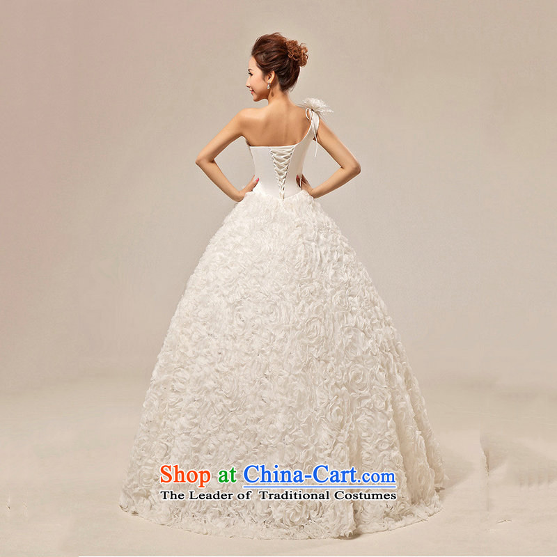 Optimize Hong-wedding dresses new 2014 Korean lace princess alignment with chest bride wedding dresses and Stylish retro spring code XS7154 m White XL, Optimize Hong shopping on the Internet has been pressed.