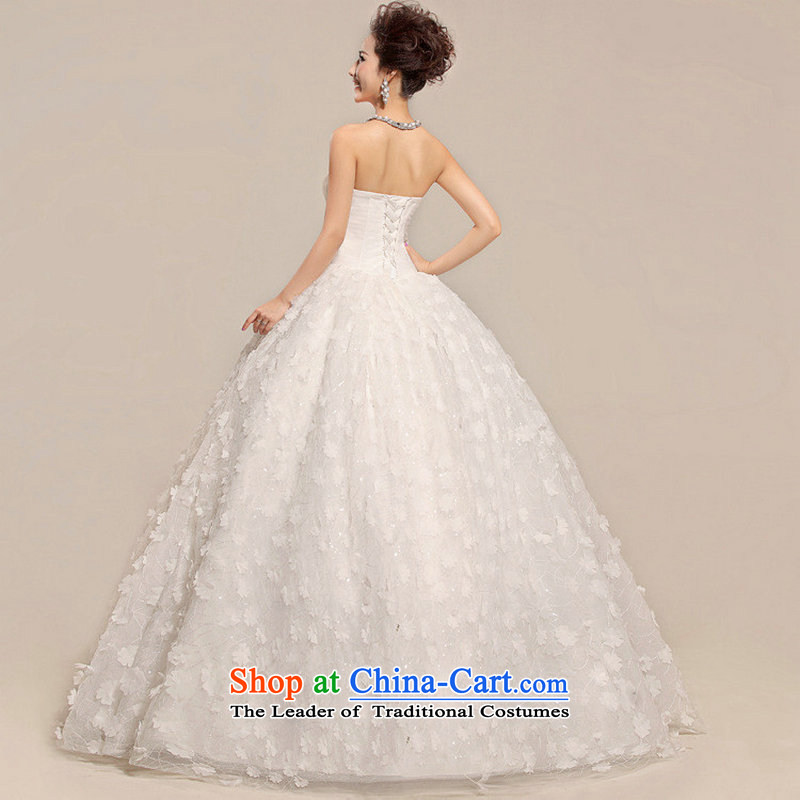 Optimize video new simple and classy sweet sexy lace anointed chest Foutune of video wedding dresses XS7152 thin white M, Optimize Hong shopping on the Internet has been pressed.