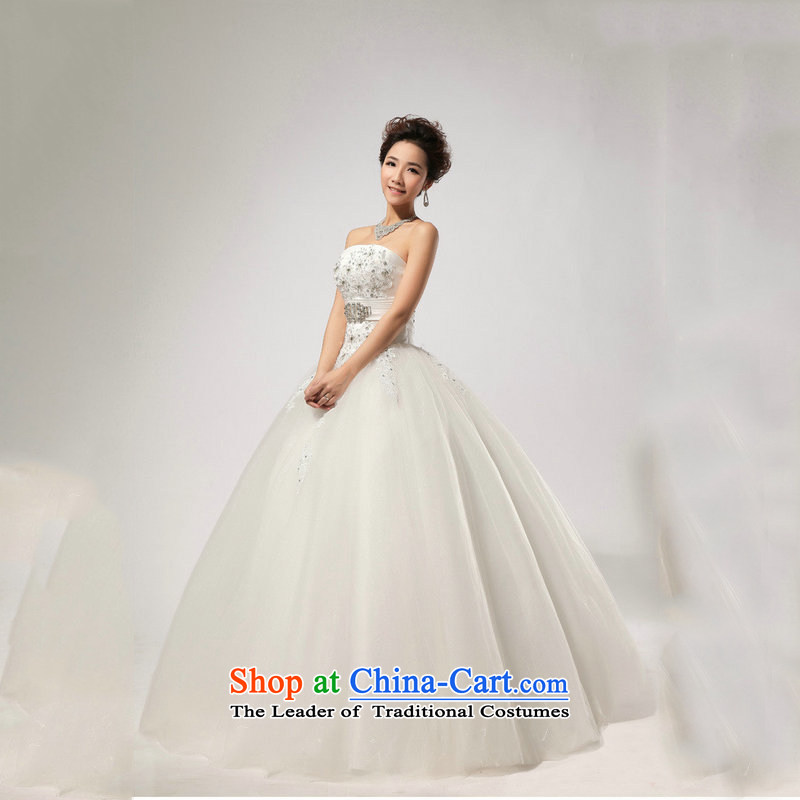 Optimize the new 2013 Hong-diamond drill, hand strap and video thin chest wedding XS7079 m White M, Optimize Hong shopping on the Internet has been pressed.