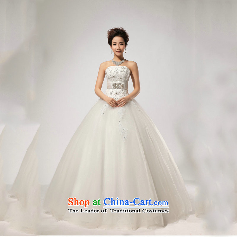 Optimize the new 2013 Hong-diamond drill, hand strap and video thin chest wedding XS7079 m White M, Optimize Hong shopping on the Internet has been pressed.