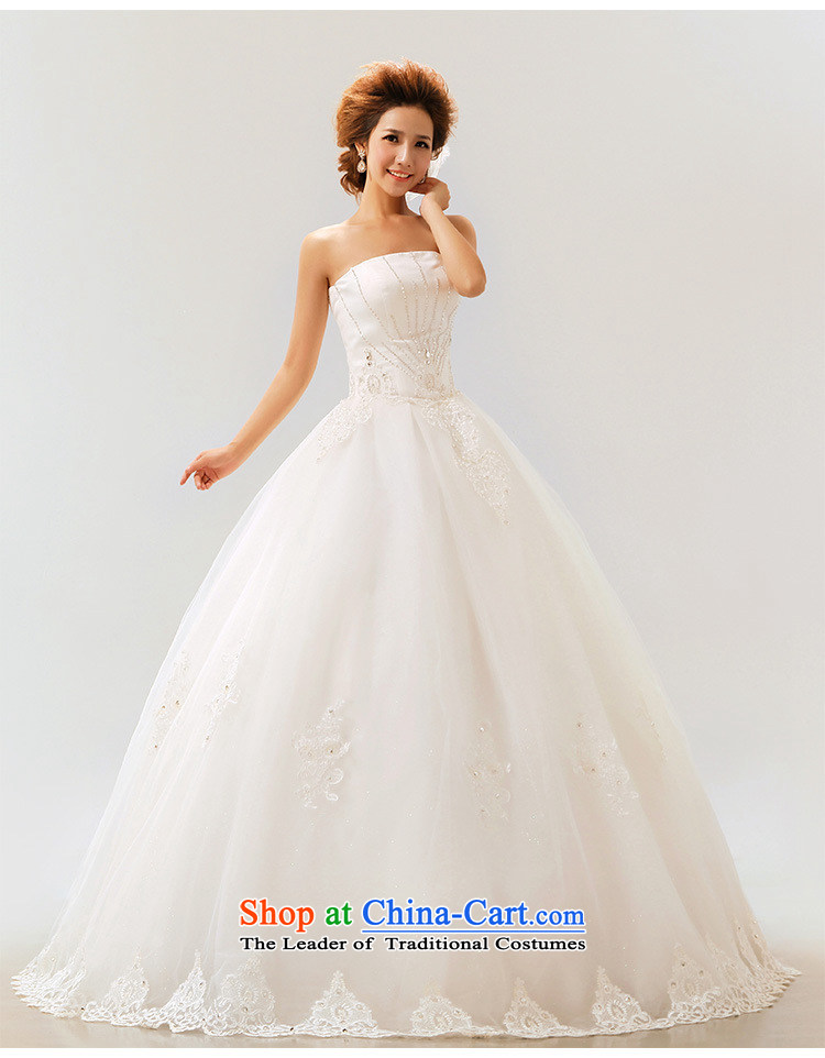 Optimize Hong-wedding dresses new 2014 Spring/Summer stylish marriages Korean wiping the chest straps to align the large diamond XS7086 female m White XL Photo, prices, brand platters! The elections are supplied in the national character of distribution, so action, buy now enjoy more preferential! As soon as possible.