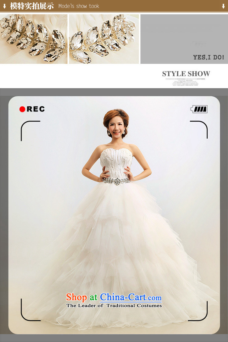 Optimize the new 2013 Won-hong feather anointed chest Version The Princess Bride marriage wedding dresses XS7080 m White L picture, prices, brand platters! The elections are supplied in the national character of distribution, so action, buy now enjoy more preferential! As soon as possible.