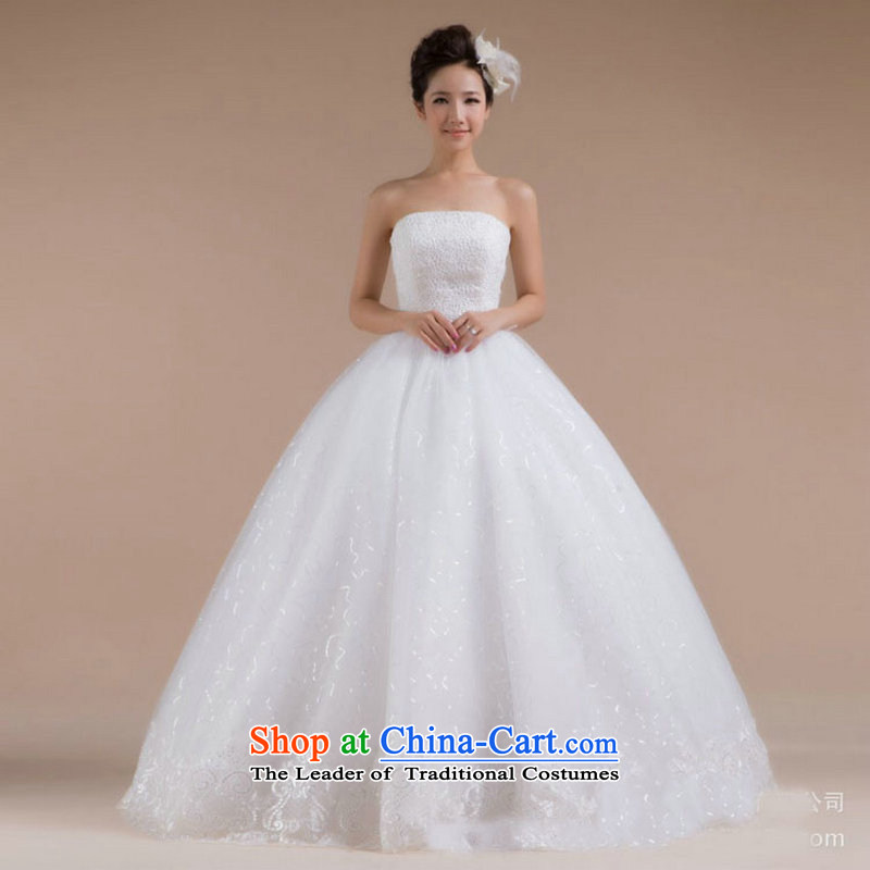 Optimize the new 2015 Hong-sexiness and chest luxury video thin bride wedding to align the tail wedding XS7084 white L, Optimize Hong shopping on the Internet has been pressed.