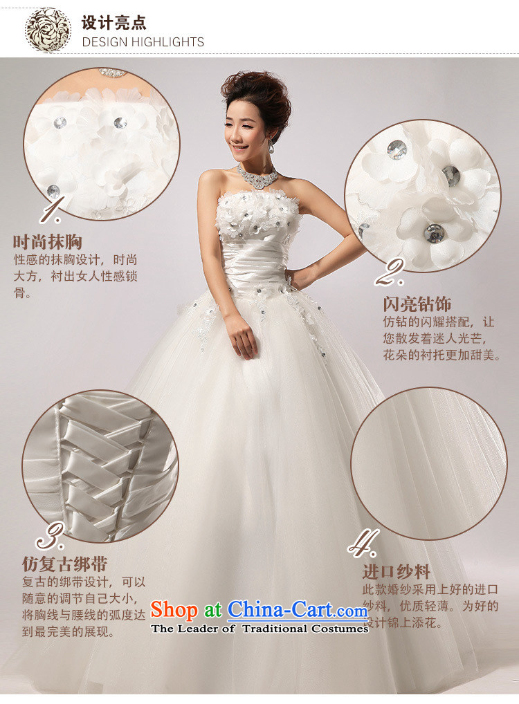 Optimize video new spring 2014 Korean video thin wiping the Chest Sau San wedding dress straps to align XS7102) m White XL Photo, prices, brand platters! The elections are supplied in the national character of distribution, so action, buy now enjoy more preferential! As soon as possible.