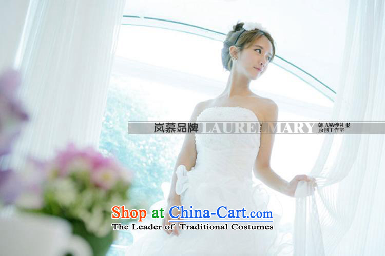 The sponsors of the 2015 New LAURELMARY, Korean lovely princess skirt bon bon skirt Siu-ching newlyweds wedding dresses pure white custom sized (please contact Customer Service) Picture, prices, brand platters! The elections are supplied in the national character of distribution, so action, buy now enjoy more preferential! As soon as possible.