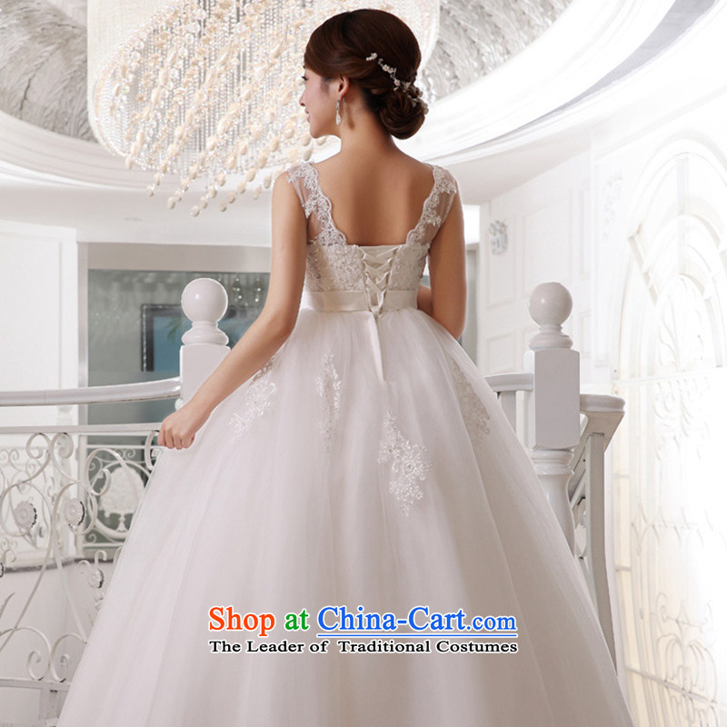 Embroidered brides is 2015 Top Loin wedding dresses wedding shoulder straps wedding pregnant women bride wedding white form do not return, embroidered bride shopping on the Internet has been pressed.