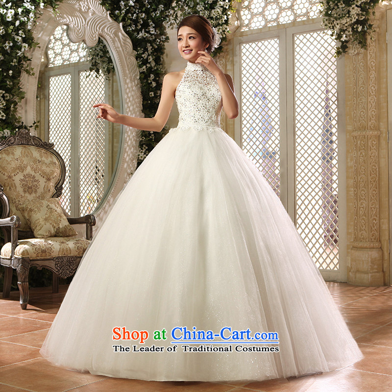 No new 2015 bride embroidered Korean sweet lace princess also wedding Align hook to bind with wedding white tailor-made does not allow, embroidered bride shopping on the Internet has been pressed.
