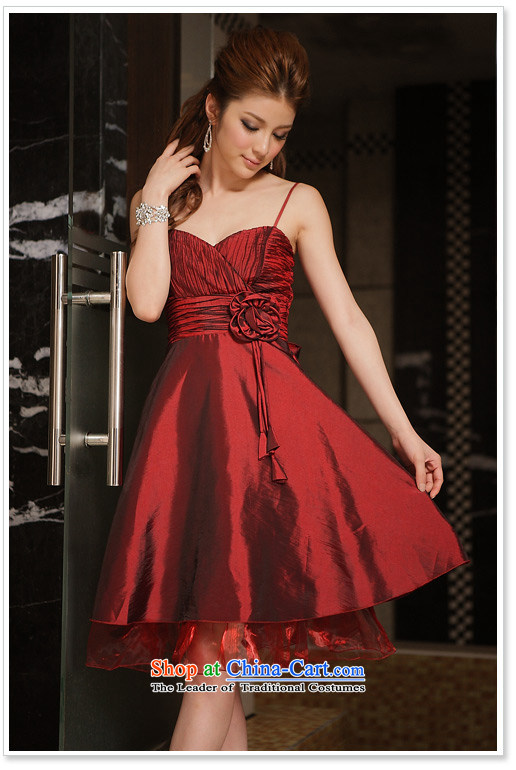 The end of the light (QIAN MO) spring and summer obsessed with winning pinch manually take dress dresses wine red are code picture, prices, brand platters! The elections are supplied in the national character of distribution, so action, buy now enjoy more preferential! As soon as possible.