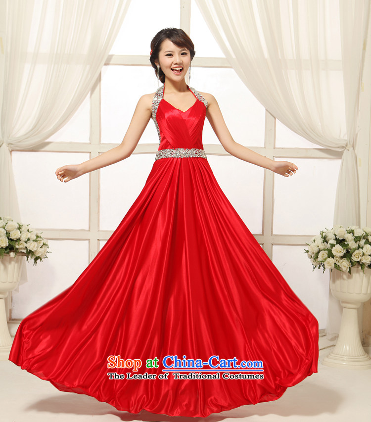 Elegant red wall studs on-chip beads also long large bride wedding dress bows services banquet evening dresses RED M picture, prices, brand platters! The elections are supplied in the national character of distribution, so action, buy now enjoy more preferential! As soon as possible.