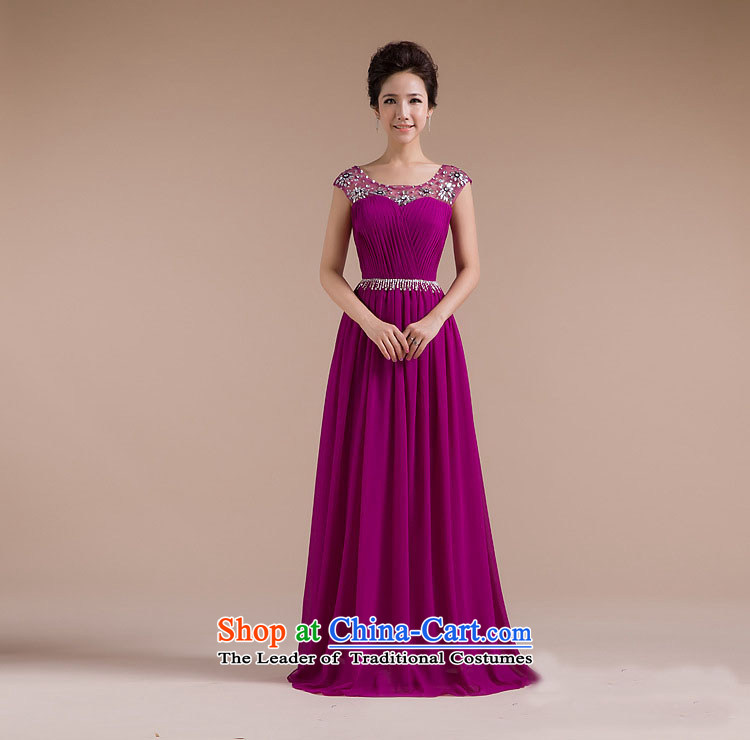 Yet the new 8D color optimize Word classic shoulder dress fine sexy luxury retro evening dresses XS7141 PURPLE XL Photo, prices, brand platters! The elections are supplied in the national character of distribution, so action, buy now enjoy more preferential! As soon as possible.