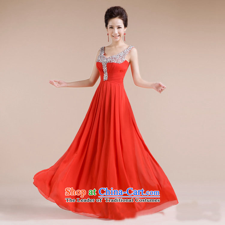 There is also a grand new optimized V-neck design manual diamond jewelry sexy beauty evening dresses XS7139 RED M picture, prices, brand platters! The elections are supplied in the national character of distribution, so action, buy now enjoy more preferential! As soon as possible.