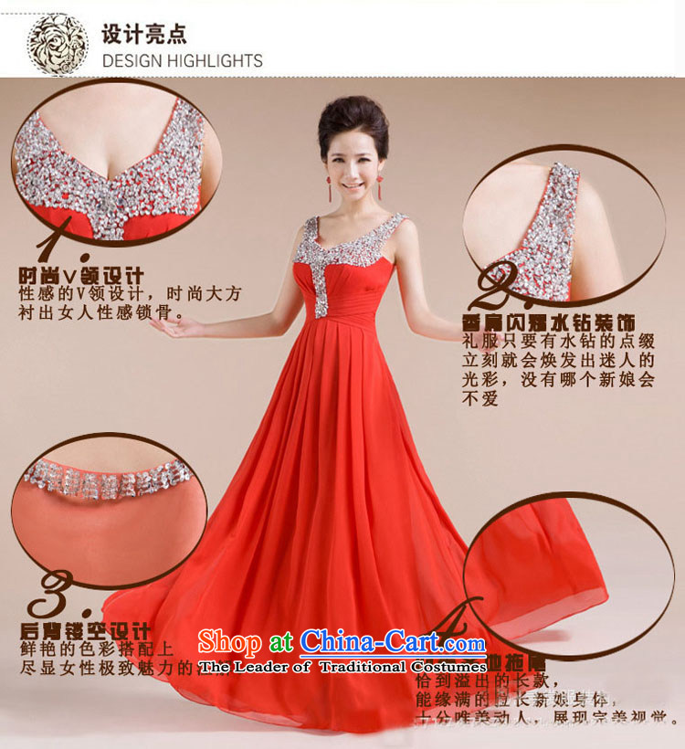 There is also a grand new optimized V-neck design manual diamond jewelry sexy beauty evening dresses XS7139 RED M picture, prices, brand platters! The elections are supplied in the national character of distribution, so action, buy now enjoy more preferential! As soon as possible.