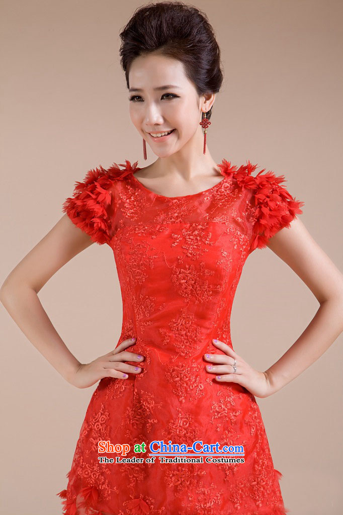 There is also a grand new optimized threw shoulders with flower embroidery and small dresses fine XS7134 RED XL Photo, prices, brand platters! The elections are supplied in the national character of distribution, so action, buy now enjoy more preferential! As soon as possible.