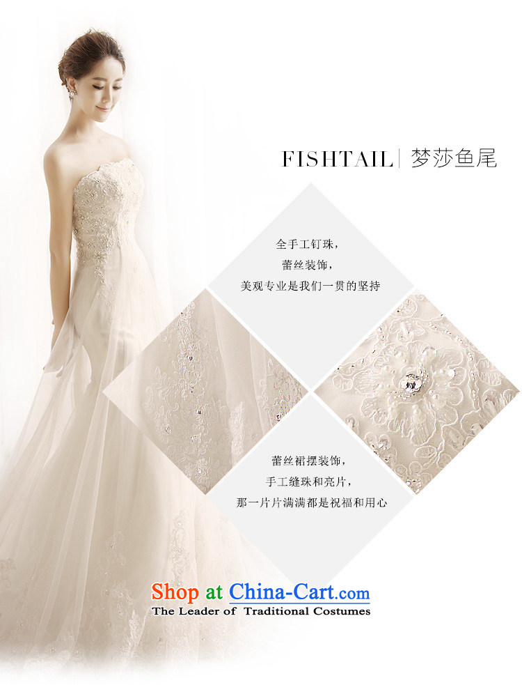 2015 new MTF Princess Mary Magdalene Chest straps wedding satin lace long tail crowsfoot diamond retro Korean s1389 wedding tail 100cm 173-L picture, prices, brand platters! The elections are supplied in the national character of distribution, so action, buy now enjoy more preferential! As soon as possible.