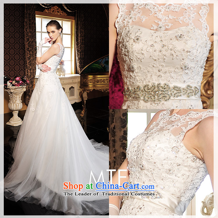 Full Chamber 2015F Fong new Korean history with chest wall translucent package wedding dresses shoulder straps marriages large tail s1361 tail 50cm 165-L picture, prices, brand platters! The elections are supplied in the national character of distribution, so action, buy now enjoy more preferential! As soon as possible.