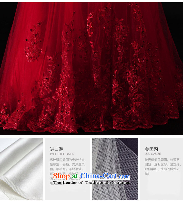 Full Chamber Fang 2015 new red wedding dresses S21433 A swing diamond lace custom wiping the chest large red alignment bride dress to tailor the pictures of, prices, brand platters! The elections are supplied in the national character of distribution, so action, buy now enjoy more preferential! As soon as possible.