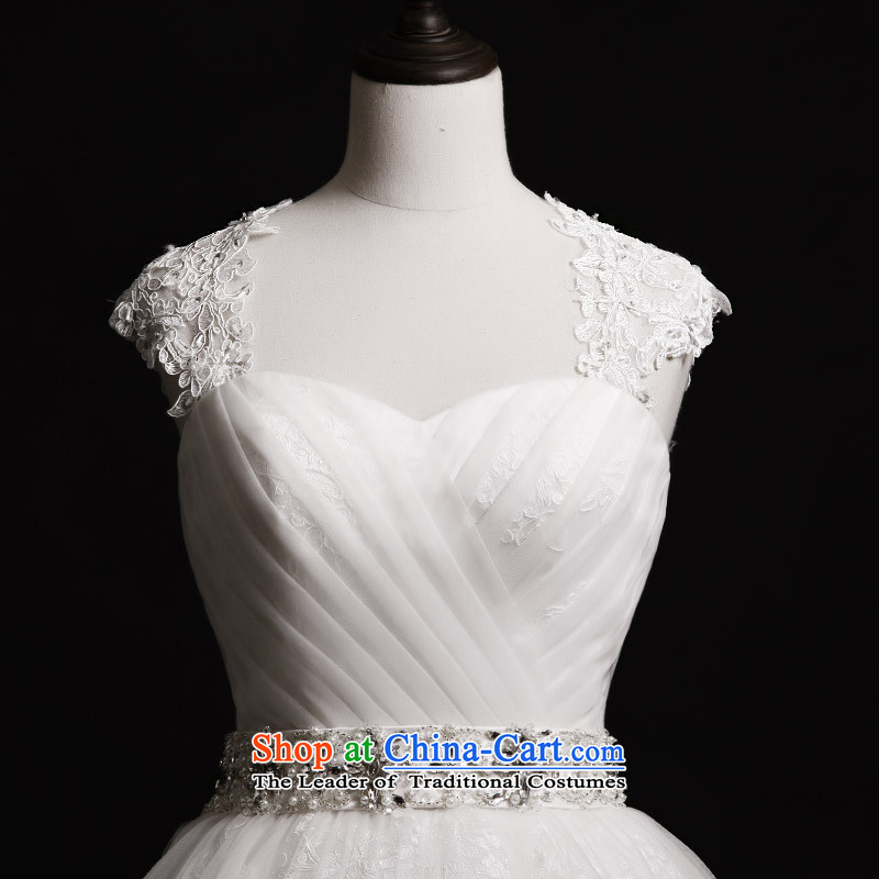 Full Chamber Fang 2015 new bride wedding dresses S40201 shoulder strap and chest bon bon trailing white wedding winter to align tailored, full Chamber Fong shopping on the Internet has been pressed.