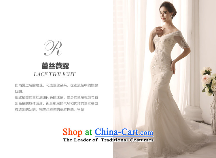 Full Chamber Fang 2015 new wedding dresses and sexy V tie the word cuff shoulder with tail crowsfoot wedding s1397 tail 50cm 165-XL picture, prices, brand platters! The elections are supplied in the national character of distribution, so action, buy now enjoy more preferential! As soon as possible.